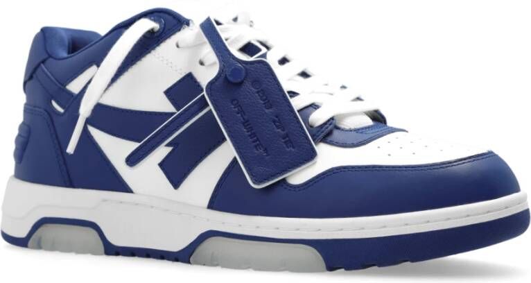 Off White Out Of Office sneakers Blauw Heren