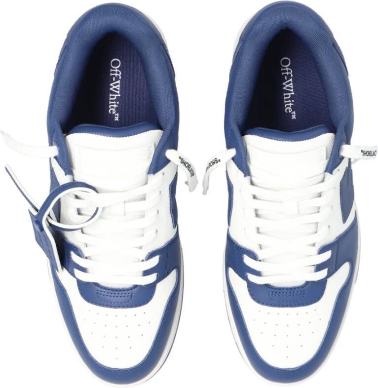 Off White Out Of Office sneakers Blauw Heren