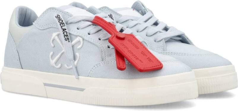 Off-White New Low Vulcanized canvas sneakers Blauw - Foto 2