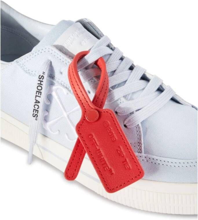 Off-White New Low Vulcanized canvas sneakers Blauw - Foto 7