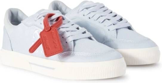 Off-White New Low Vulcanized canvas sneakers Blauw - Foto 8