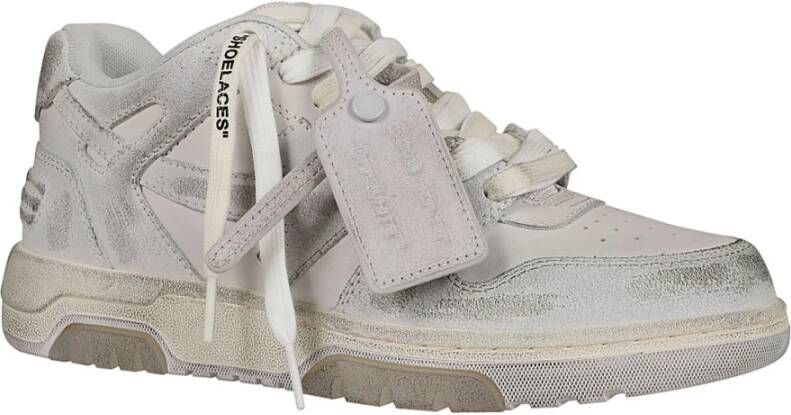 Off White Sneakers Gray Dames