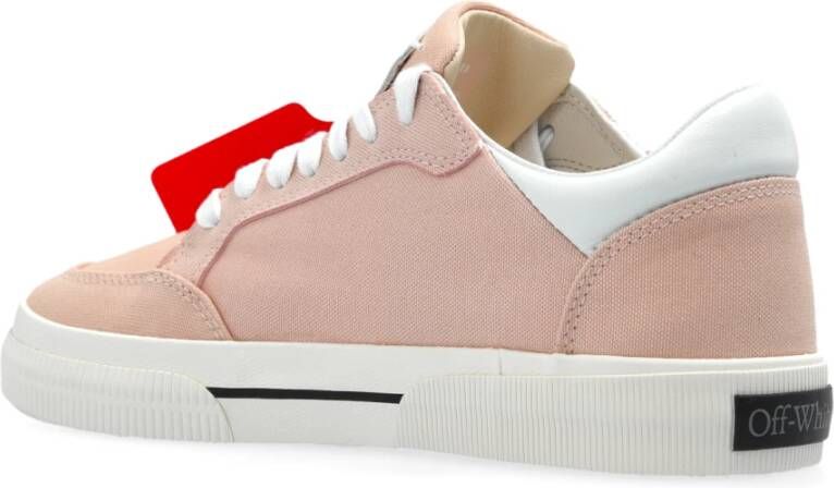 Off White Sneakers Nieuw Laag Vulcanized Animatie Pink Dames