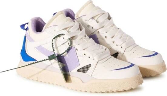 Off White Sneakers Paars Dames
