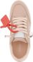 Off White Leren Sneakers met Pijl Motief Pink Dames - Thumbnail 9