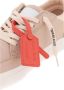 Off White Leren Sneakers met Pijl Motief Pink Dames - Thumbnail 10