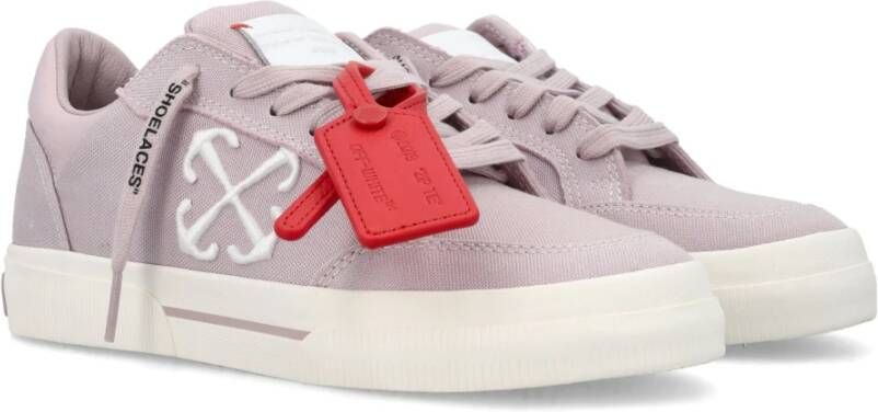 Off White Sneakers Purple Dames