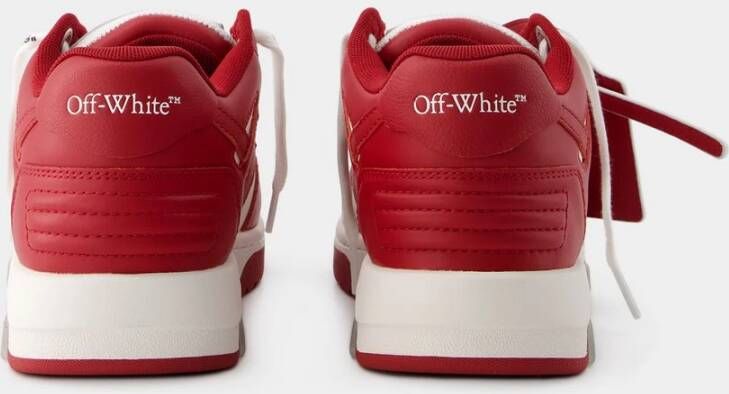 Off White Sneakers Rood Dames