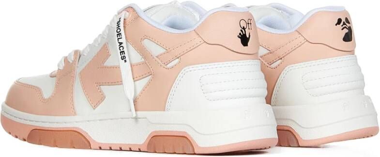 Off White Sneakers Roze Dames