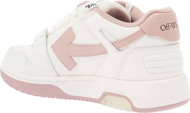 Off White Sneakers Roze Dames