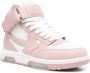 Off White `Out Of Office Mid Top Leather` Sneakers Multicolor Dames - Thumbnail 3
