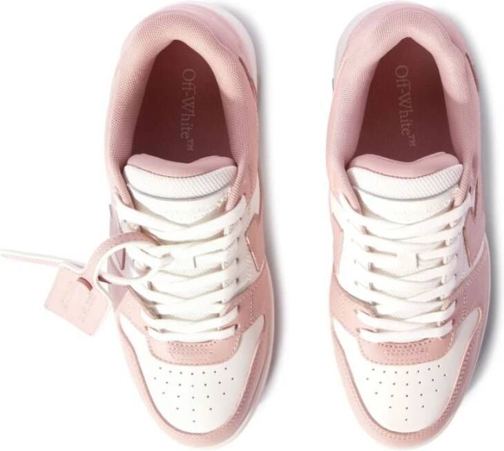 Off White Sneakers Roze Dames