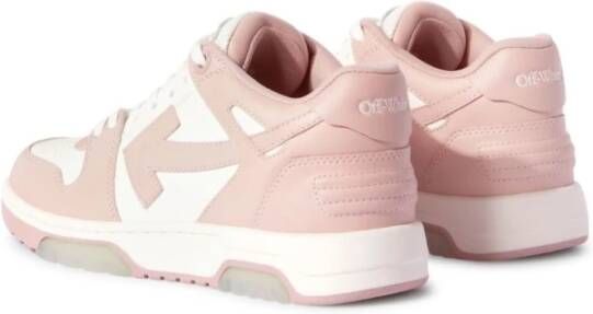 Off White Sneakers Roze Dames