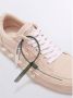 Off-White Sneakers Low Vulcanized Canvas in poeder roze - Thumbnail 8