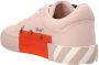 Off White Canvas Lage Vulcanized Roze Sneakers Pink Dames - Thumbnail 10