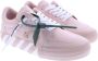 Off White Canvas Lage Vulcanized Roze Sneakers Pink Dames - Thumbnail 6