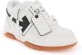 Off White Witte Leren Lage Sneakers met Pijl Patch White Dames - Thumbnail 11