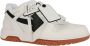 Off White Witte Leren Lage Sneakers met Pijl Patch White Dames - Thumbnail 14
