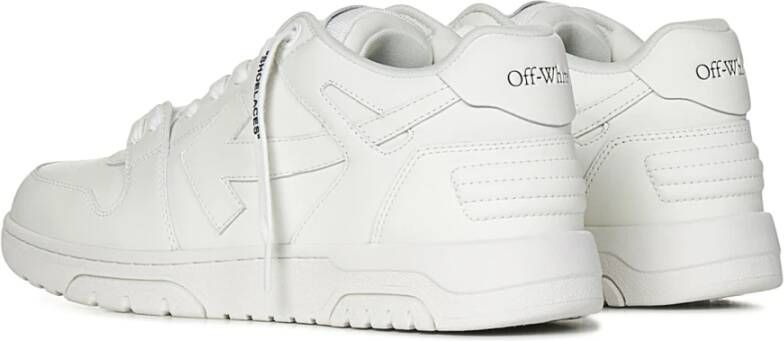 Off White Sneakers White Heren