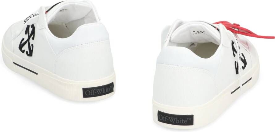 Off White Sneakers White Heren
