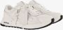 Off White Witte Leren Sneakers met Mesh Panelen White Dames - Thumbnail 3