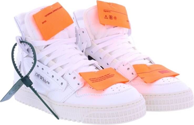 Off White Sneakers Wit Dames