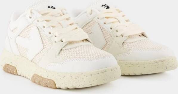 Off White Sneakers Wit Dames