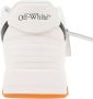 Off White Out Of Office Leren Sneakers White Heren - Thumbnail 11
