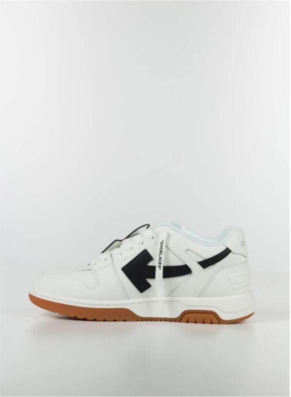 Off White Sneakers Wit Heren