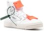 Off White Witte Leren Sneakers met Geperforeerd Detail White Heren - Thumbnail 3