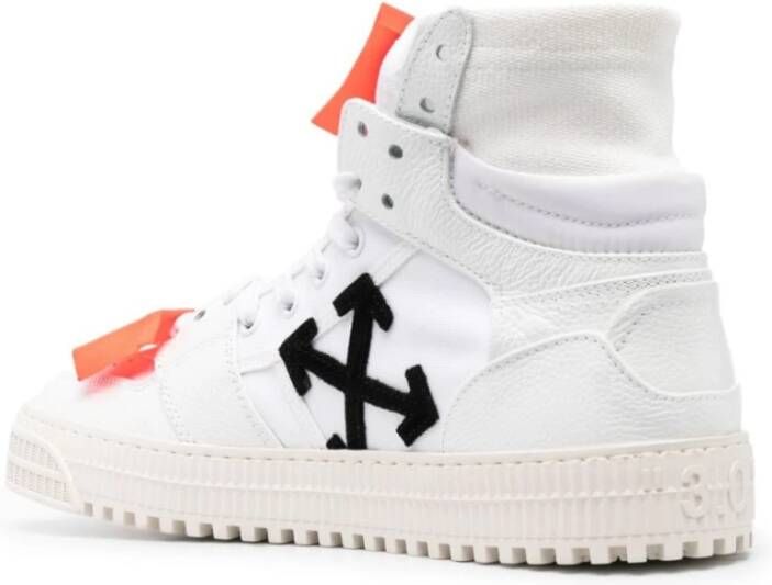 Off White Sneakers Wit Heren