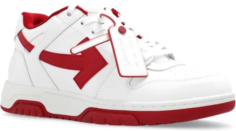 Off-White Out Of Office leren sneakers Wit - Foto 4