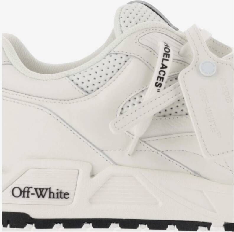 Off White Sneakers Wit Heren