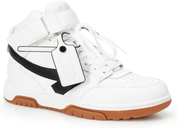 Off White Witte Sneakers met Pinaforemetal Breedte Wit Heren