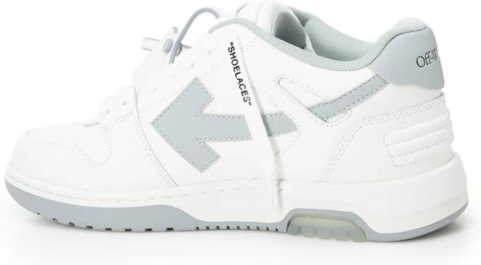 Off White Witte Sneakers met Pinaforemetal Breedte Wit Heren