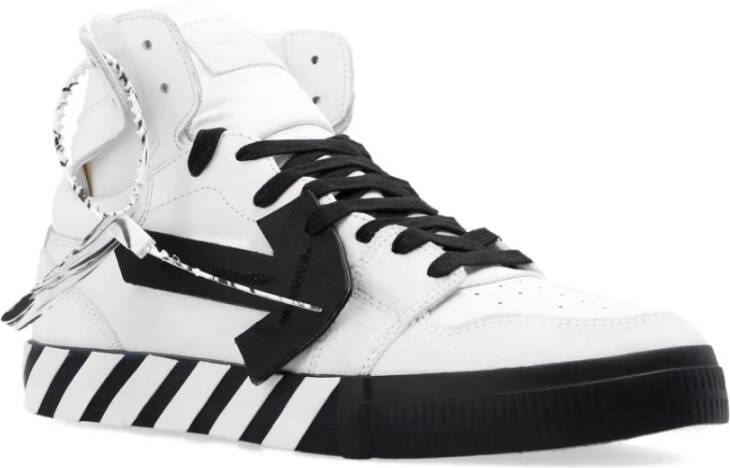 Off-White Vulcanized high-top sneakers Wit - Foto 4