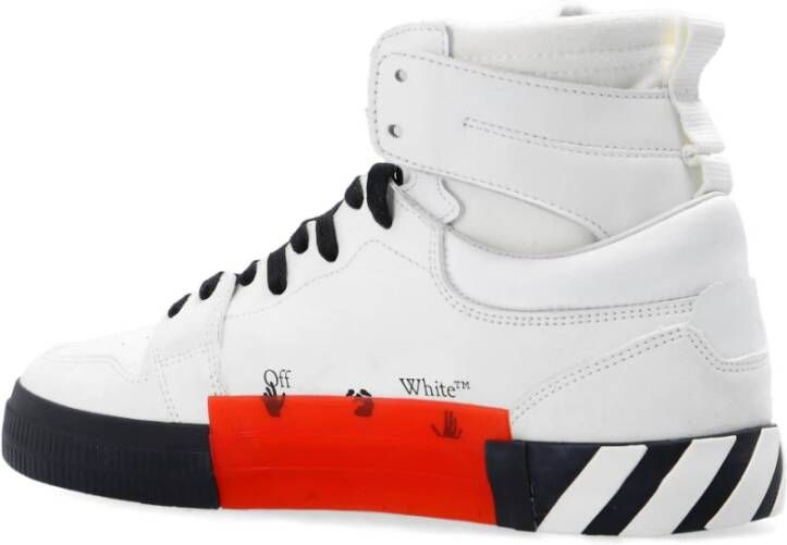Off-White Vulcanized high-top sneakers Wit - Foto 5