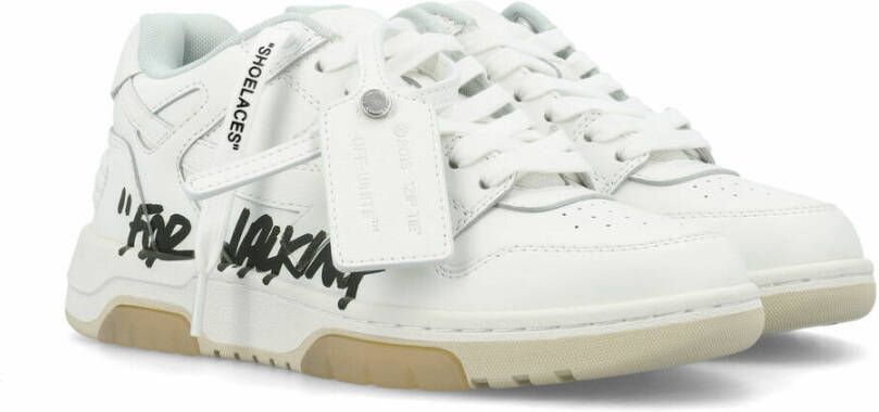 Off White Sneakers Wit Heren