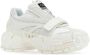 Off White Witte leren en mesh instappers White Heren - Thumbnail 2