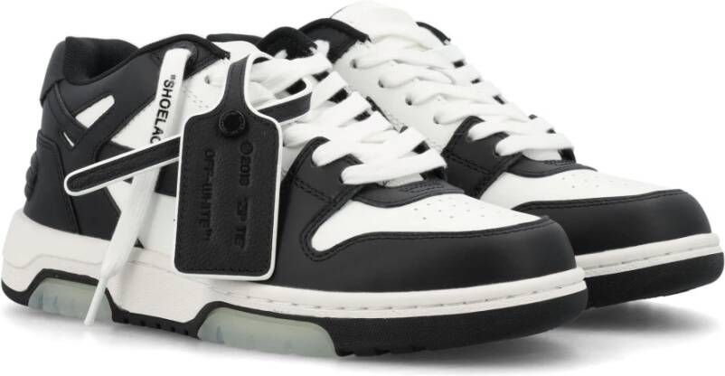 Off White Witte Leren Sneakers met Handtekeningpijlen White Heren - Foto 15