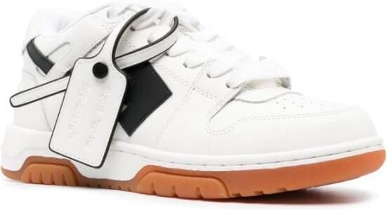 Off White Sneakers Zwart Dames