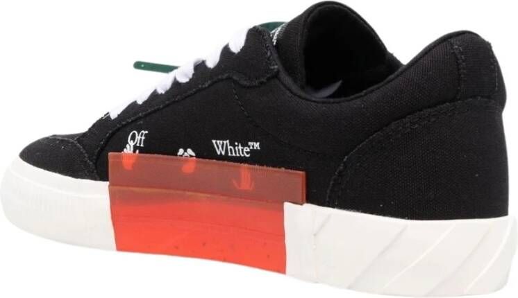 Off White Sneakers Zwart Dames