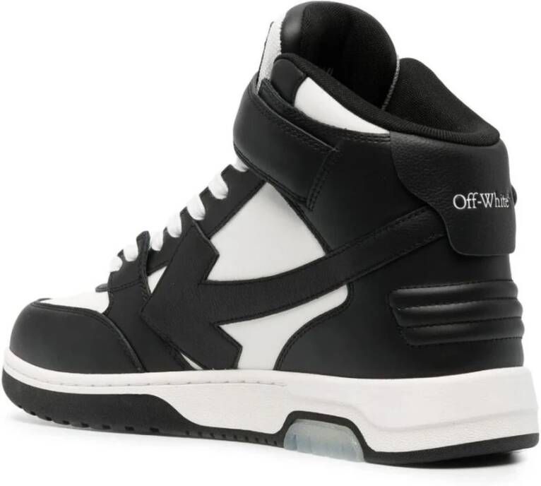 Off White Sneakers Zwart Heren