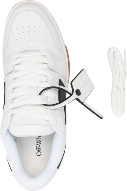 Off White Sneakers Zwart Heren