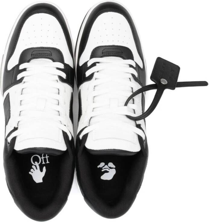 Off White Sneakers Zwart Heren