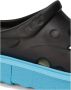 Off White Zwarte Rubberen Slippers met Geperforeerd Detail Black Heren - Thumbnail 6