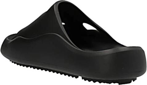 Off White Stijlvolle Ciabatta Schoenen voor Mannen Black Heren