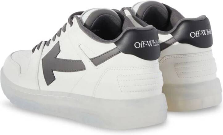 Off White Transparante zool witte sneakers White Heren - Foto 11