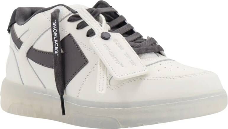 Off White Transparante zool witte sneakers White Heren - Foto 3