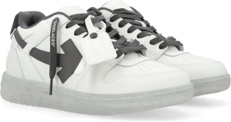 Off White Transparante zool witte sneakers White Heren - Foto 6